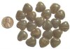 20 15mm Topaz Olive Marble Hearts
